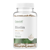 OstroVit Biotin vege - Dietary supplement 90 capsules