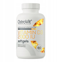 Vitamins OstroVit Vitamin D3 2000 IU 60 capsules