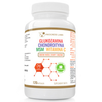 Progress Labs Beef Glucosamine Chondroitin MSM Vitamin C 120 capsules