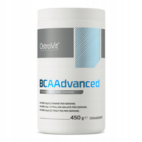 BCAA powder BCAAdvanced OstroVit 450 g strawberry