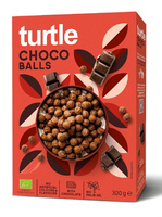 KULKI ZBOŻOWE CZEKOLADOWE BIO 300 g -  TURTLE
