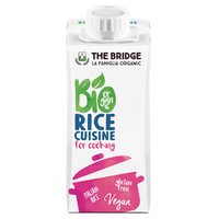 KREM RYŻOWY DO GOTOWANIA BEZ DODATKU CUKRÓW BEZGLUTENOWY 200ml THE BRIDGE