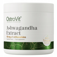 Diet supplement OstroVit Ashwagandha Extract VEGE 100 g withania somnifera