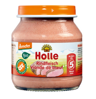 MIĘSO WOŁOWINA BEZ DODATKU CUKRÓW BEZGLUTENOWE OD 5 MIESIĄCA BIO 125g