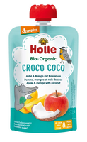 MUS KOKOSOWY KROKODYL(JABŁKO MANGO KOKOS)BEZ DODATKU CUKRÓW OD 8 MIES 100g