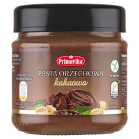 KREM Z ORZESZKÓW ZIEMNYCH I KAKAO BEZGLUTENOWY 190 g - PRIMAVIKA