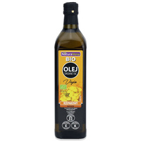 OLEJ RZEPAKOWY TŁOCZONY NA ZIMNO OMEGA-3 BIO 750 ml - NATURAVENA