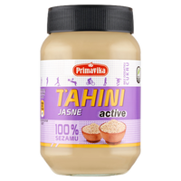 TAHINI JASNE ACTIVE (PASTA SEZAMOWA) BEZGLUTENOWE 460 g - PRIMAVIKA