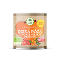 DZIKA RÓŻA Z ROKITNIKIEM LIOFILIZOWANA SPROSZKOWANA BIO 70 g - DARY NATURY