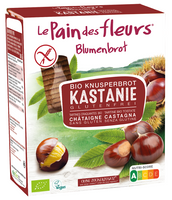 PIECZYWO CHRUPKIE BŁONNIKOWE KASZTANOWE BEZGLUTENOWE BIO 150 g -