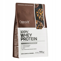 OstroVit 100% Whey Protein 700 g Dark Cookie and caramel