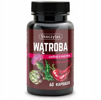 Suplement diety Skoczylas Wątroba ostropest kapsułki 60 szt.