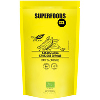 KAKAO ZIARNA KRUSZONE SUROWE BIO 600 g - BIO PLANET SUPERFOODS