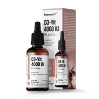 WITAMINA D3 W KROPLACH 100 µg (4000 j.m) BEZGLUTENOWA 30 ml - PHARMOVIT