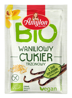 CUKIER Z WANILIĄ BOURBON BEZGLUTENOWY BIO 8 g - AMYLON