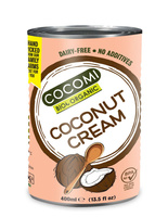 KREM KOKOSOWY BEZ GUMY GUAR BEZ DODATKU CUKRÓW BIO 400 ml - COCOMI