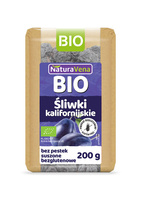 ŚLIWKI KALIFORNIJSKIE SUSZONE BEZGLUTENOWE BIO 200 g - NATURAVENA