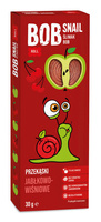 PRZEKĄSKA JABŁKO WIŚNIA BEZ DODATKU CUKRÓW BEZGLUTENOWA 30 g - BOB SNAIL