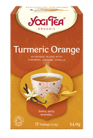 HERBATKA KURKUMA POMARAŃCZA  BIO (17 x 2 g) 34 g - YOGI TEA