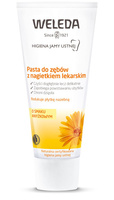 PASTA DO ZĘBÓW Z NAGIETKIEM LEKARSKIM BEZ FLUORU ECO 75 ml - WELEDA