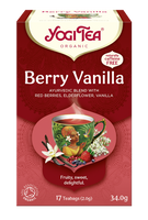 HERBATKA CZERWONE OWOCE - WANILIA BIO (17 x 2 g) 34 g - YOGI TEA