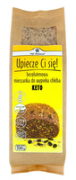 MIESZANKA DO WYPIEKU CHLEBA BEZ DODATKU CUKRÓW BEZGLUTENOWA KETO 500 g - PIĘĆ PRZEMIAN