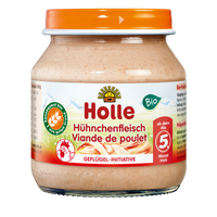 MIĘSO KURCZAKA BEZ DODATKU CUKRÓW BEZGLUTENOWE OD 5 MIESIĄCA125g HOLLE
