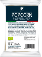POPCORN Z ŻÓŁTEJ KUKURYDZY  DO PRZYGOT W MIKROFALÓWCE BEZGLUTEN BIO 90g