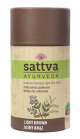 HENNA JASNY BRĄZ ECO 150 g - SATTVA (AYURVEDA)