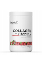 OstroVit Collagen + Vitamin C 400 g raspberry lemonade flavoured with mint
