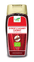SYROP Z AGAWY CIEMNY BEZGLUTENOWY BIO 350 g (250 ml) - BIO PLANET