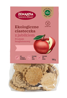 CIASTKA Z JABŁKIEM BEZGLUTENOWE BIO 100 g - ZEMANKA