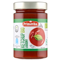 KETCHUP ŁAGODNY BEZGLUTENOWY BIO 315 g - PRIMAVIKA
