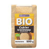 CUKIER TRZCINOWY DEMERARA BIO 500 g - NATURAVENA