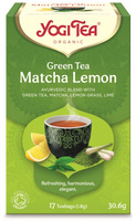 HERBATA ZIELONA Z CYTRYNĄ I MATCHĄ (GREEN TEA  LEMON)BIO(17x1,8g)30,6g