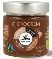 KREM ORZECHOWO - CZEKOLADOWY FAIR TRADE BIO 180 g - ALCE NERO