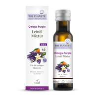 OMEGA PURPLE Z OLEJEM LNIANYM(MANDARYNKA, WANILIA, LAWENDA)BIO 100ml