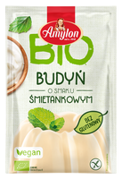 BUDYŃ O SMAKU ŚMIETANKOWYM BEZGLUTENOWY BIO 40 g - AMYLON