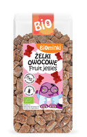 ŻELKI OWOCOWE BEZ DODATKU CUKRÓW BEZGLUTENOWE BIO 400 g - BIOMINKI