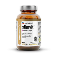 KAPSUŁKI NA KONTROLĘ WAGI (SLIMVIT) BEZGLUTENOWE 60 szt. - PHARMOVIT
