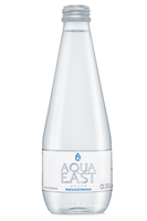 WODA ŹRÓDLANA NIEGAZOWANA NISKOSODOWA 330 ml (SZKŁO) - AQUA EAST