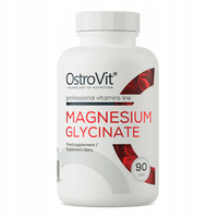 OstroVit Magnesium Bisglycinate 90 caps CHELAT 400 mg Cramps Fatigue