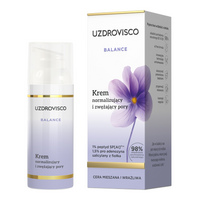 KREM DO TWARZY NORMALIZUJĄCY I ZWĘŻAJĄCY PORY 50 ml - UZDROVISCO (BALANCE)
