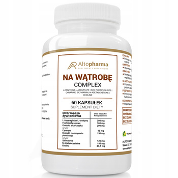 Diet supplement Alto Pharma Na Wątrobę Complex milk thistle capsules 60 pcs