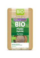 PŁATKI ŻYTNIE BIO 300 g - NATURAVENA