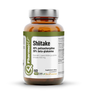GRZYBY SHIITAKE EKSTRAKT (450 mg) BEZGLUTENOWY 60 KAPSUŁEK - PHARMOVIT 