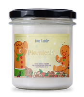 ŚWIECA SOJOWA ZAPACHOWA W SZKLE PIERNICZKI 300 ml - YOUR CANDLE