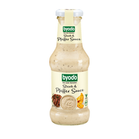 SOS PIEPRZOWY DO STEKÓW BEZGLUTENOWY BIO 250 ml - BYODO